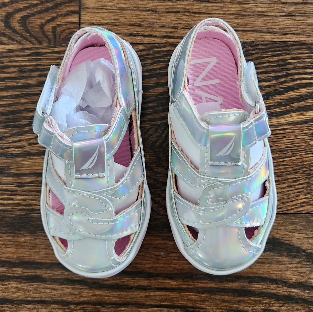 Nautica Little Girls Mikkel Slide Sandals